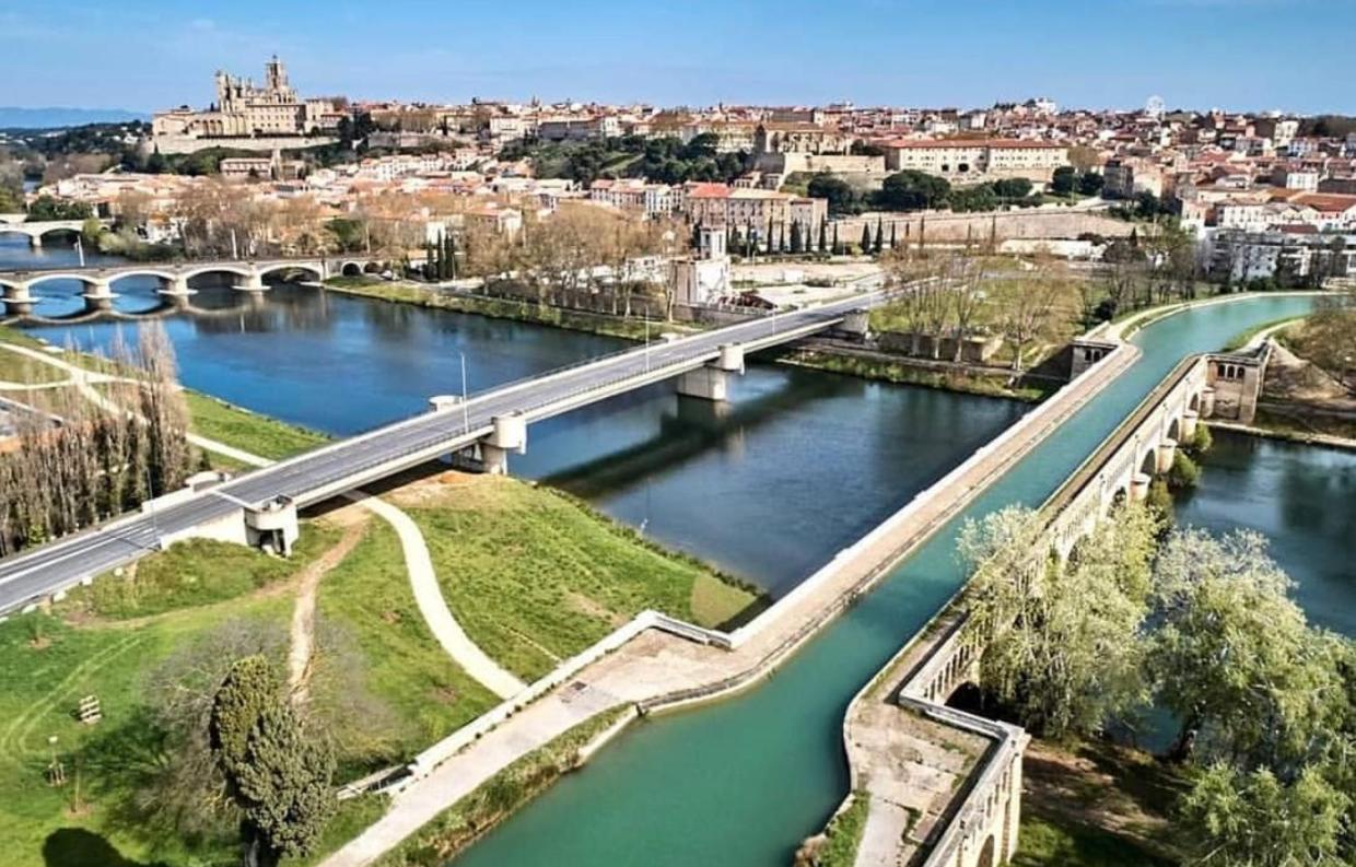 Liberte 1 - T2 Proche Gare Et Centre Commercial Polygone- Beziers- Wifi- Tv Connecte Екстер'єр фото